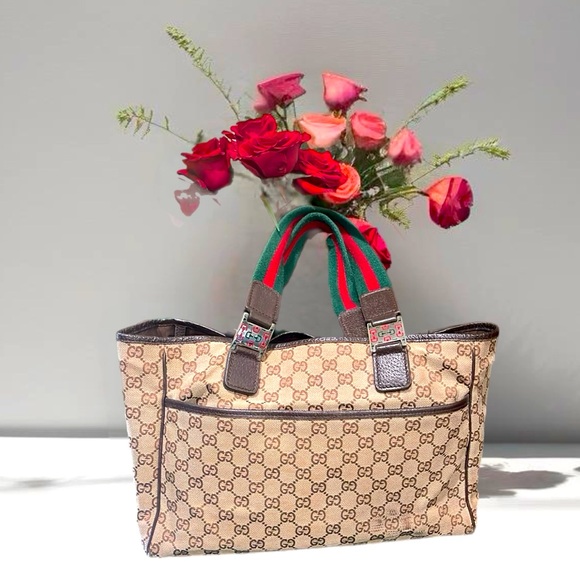 Authentic Gucci vintage tote - Picture 1 of 17